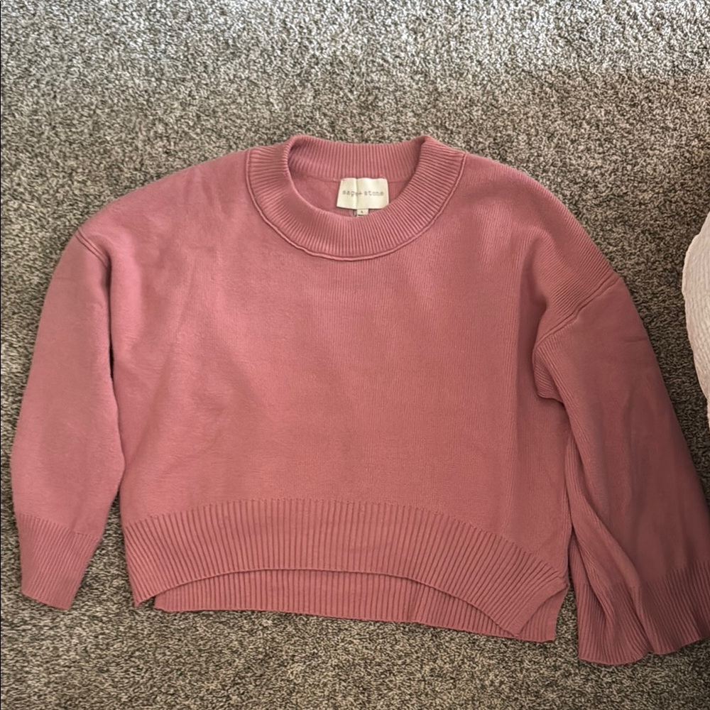 Elegant Pink Sweater